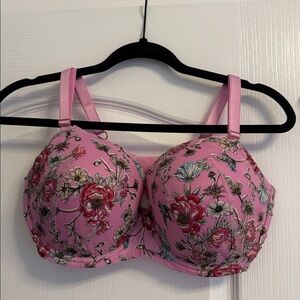 Victoria's Secret Pink Floral Underwire Bra